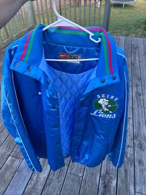 Nike Blue Quilted 3XL Team Jacket